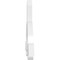 Ekena Millwork Ericson Architectural Grade PVC Gable Bracket, 36"W x 21"H x 2"D x 4"F, 14/12 Pitch GBP036X21X0204ERI00 - alternate 3
